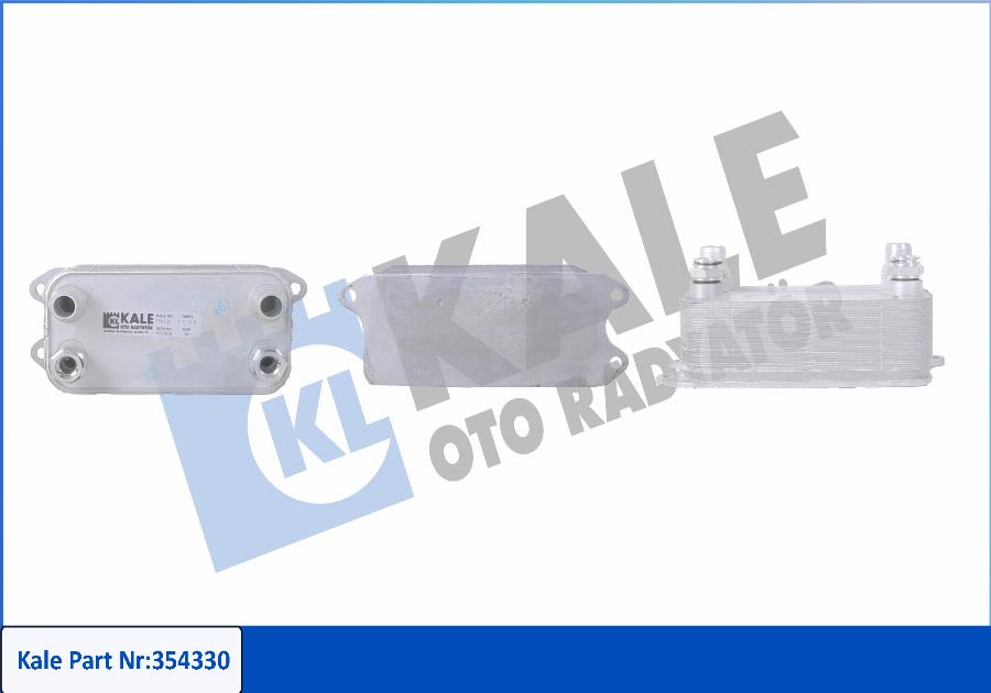 KALE OTO RADYATÖR 354330 - Масляный радиатор, двигательное масло autospares.lv