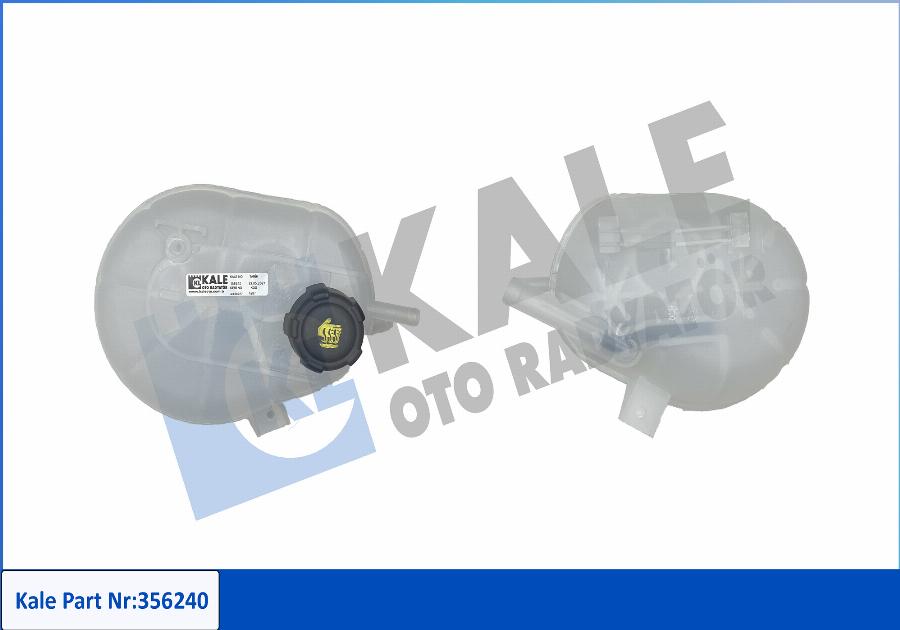 KALE OTO RADYATÖR 356240 - Компенсационный бак, охлаждающая жидкость autospares.lv