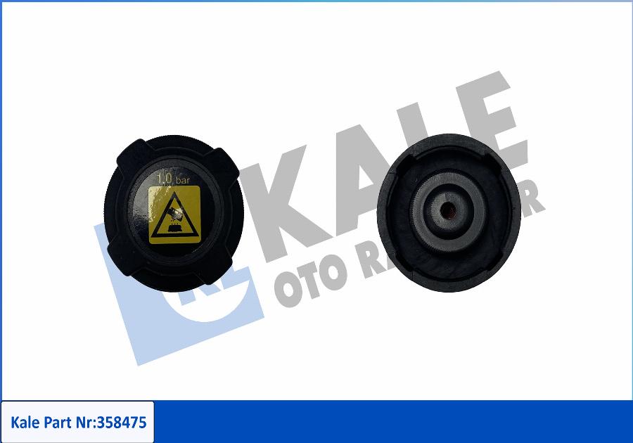 KALE OTO RADYATÖR 358475 - Крышка, резервуар охлаждающей жидкости autospares.lv