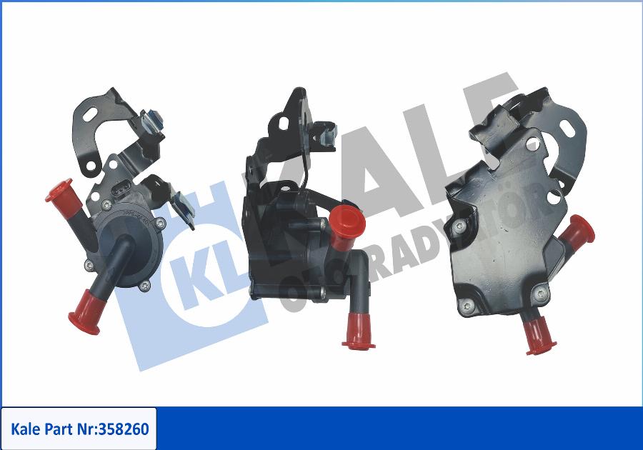 KALE OTO RADYATÖR 358260 - Дополнительный водяной насос autospares.lv