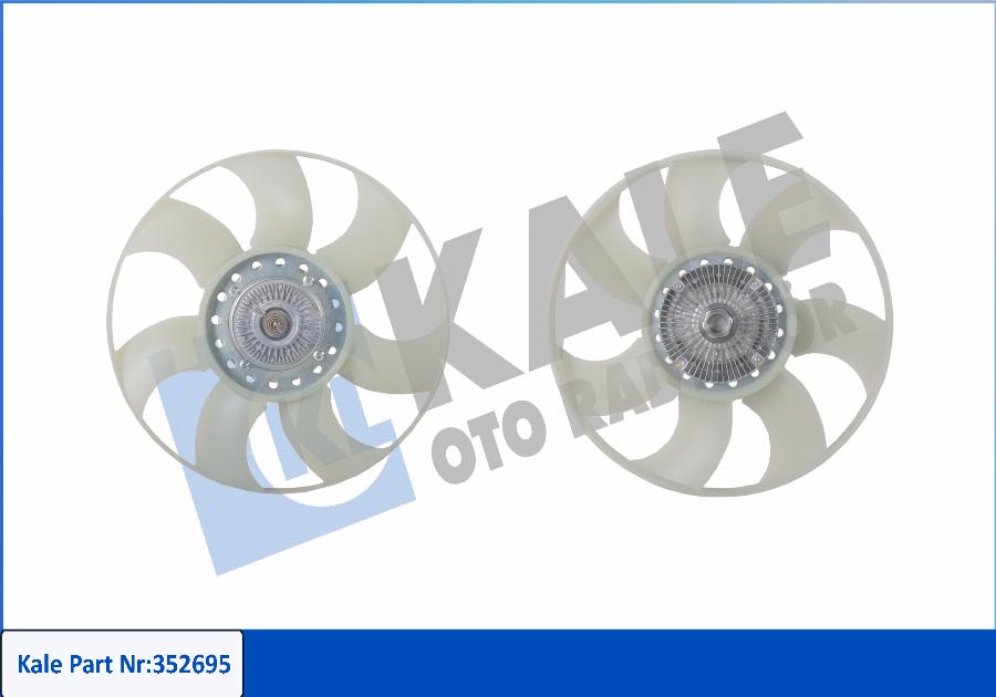 KALE OTO RADYATÖR 352695 - Сцепление, вентилятор радиатора autospares.lv