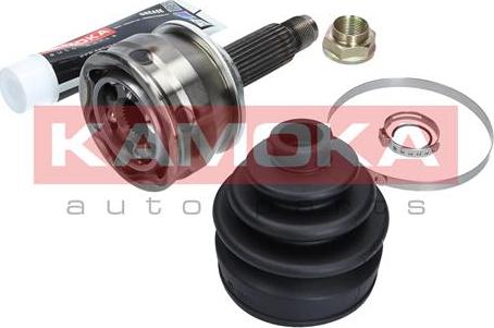 Kamoka 6384 - Шарнирный комплект, ШРУС, приводной вал autospares.lv