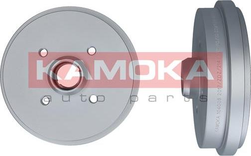 Kamoka 104008 - Тормозной барабан autospares.lv