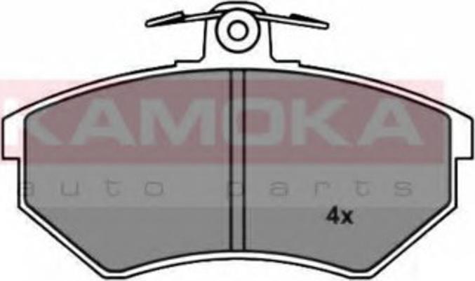 Kamoka 1011550 - Тормозные колодки, дисковые, комплект autospares.lv