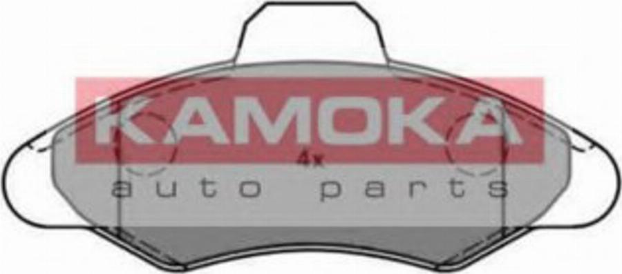 Kamoka 1011234 - Тормозные колодки, дисковые, комплект autospares.lv