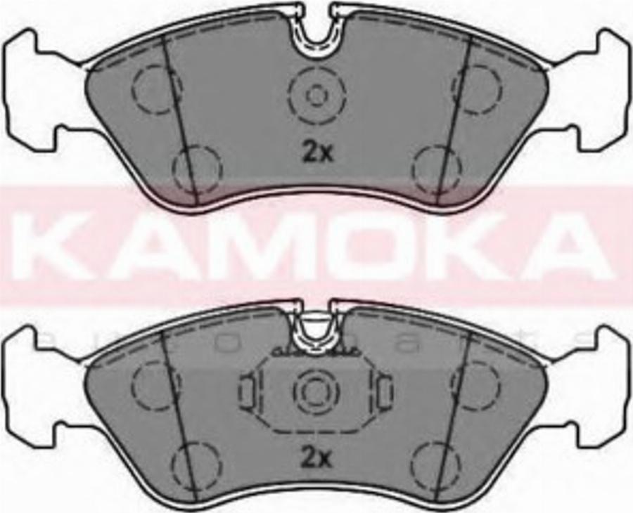 Kamoka 1012134 - Тормозные колодки, дисковые, комплект autospares.lv