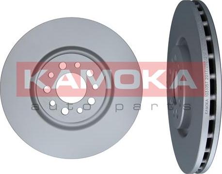 Kamoka 1031057 - Тормозной диск autospares.lv