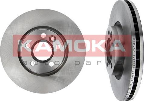 Kamoka 1031086 - Тормозной диск autospares.lv