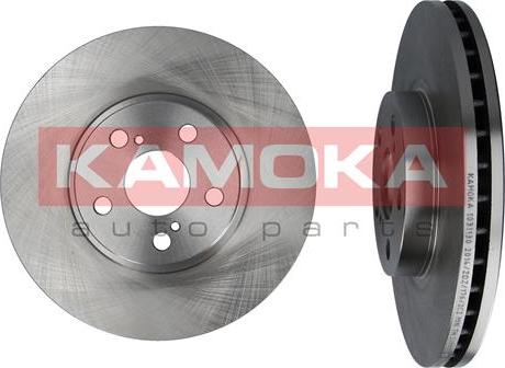 Kamoka 1031130 - Тормозной диск autospares.lv