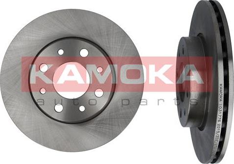 Kamoka 1031776 - Тормозной диск autospares.lv