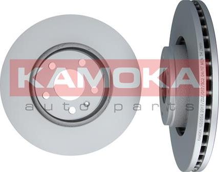Kamoka 1032554 - Тормозной диск autospares.lv