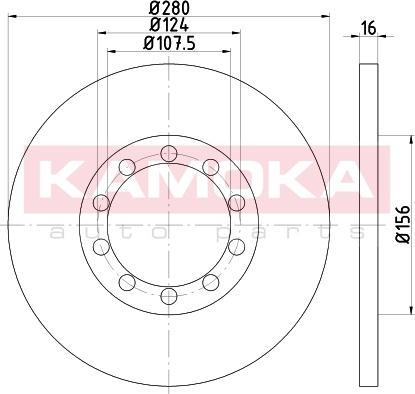 Kager 37-0996 - Тормозной диск autospares.lv