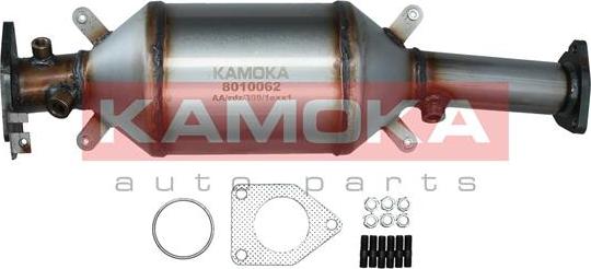 Kamoka 8010062 - Сажевый / частичный фильтр, система выхлопа ОГ autospares.lv