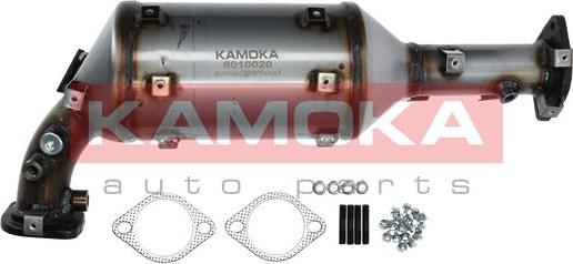 Kamoka 8010020 - Сажевый / частичный фильтр, система выхлопа ОГ autospares.lv