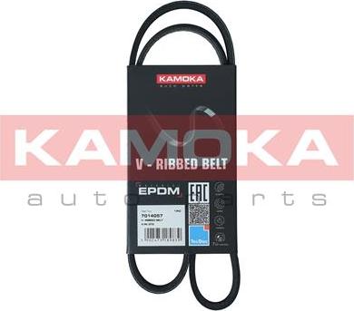 Kamoka 7014057 - Поликлиновой ремень autospares.lv