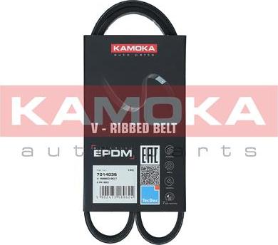Kamoka 7014036 - Поликлиновой ремень autospares.lv