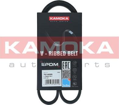 Kamoka 7014029 - Поликлиновой ремень autospares.lv