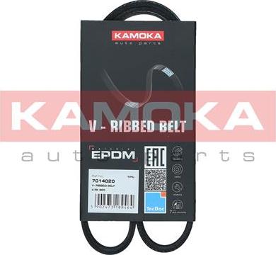 Kamoka 7014020 - Поликлиновой ремень autospares.lv