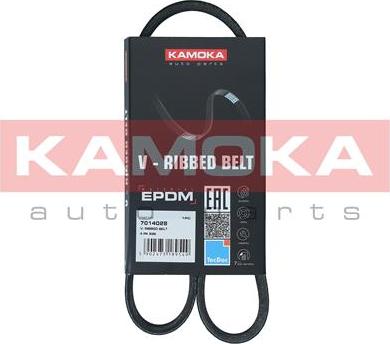 Kamoka 7014028 - Поликлиновой ремень autospares.lv