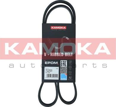 Kamoka 7015034 - Поликлиновой ремень autospares.lv