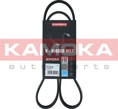 Kamoka 7015036 - Поликлиновой ремень autospares.lv