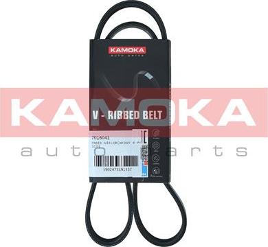 Kamoka 7016041 - Поликлиновой ремень autospares.lv