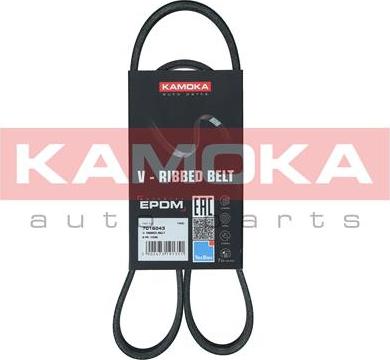 Kamoka 7016043 - Поликлиновой ремень autospares.lv