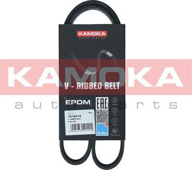 Kamoka 7016019 - Поликлиновой ремень autospares.lv