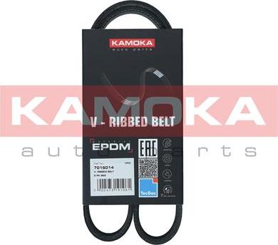 Kamoka 7016014 - Поликлиновой ремень autospares.lv