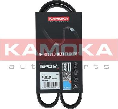 Kamoka 7016015 - Поликлиновой ремень autospares.lv