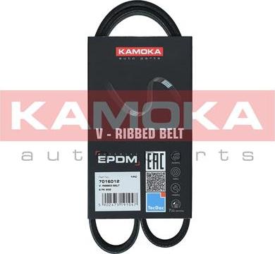 Kamoka 7016012 - Поликлиновой ремень autospares.lv