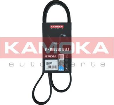 Kamoka 7016083 - Поликлиновой ремень autospares.lv