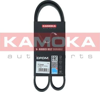 Kamoka 7016036 - Поликлиновой ремень autospares.lv