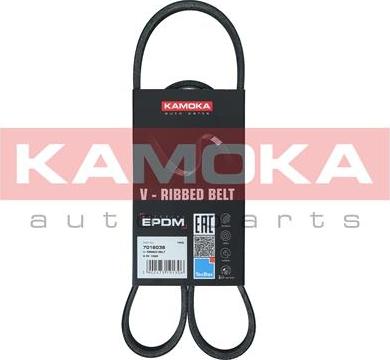 Kamoka 7016038 - Поликлиновой ремень autospares.lv