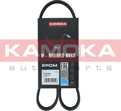 Kamoka 7016022 - Поликлиновой ремень autospares.lv