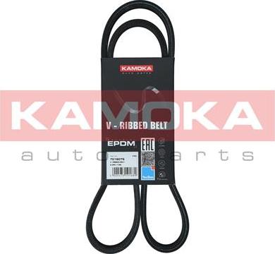 Kamoka 7016076 - Поликлиновой ремень autospares.lv
