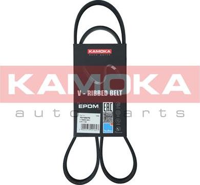 Kamoka 7016070 - Поликлиновой ремень autospares.lv