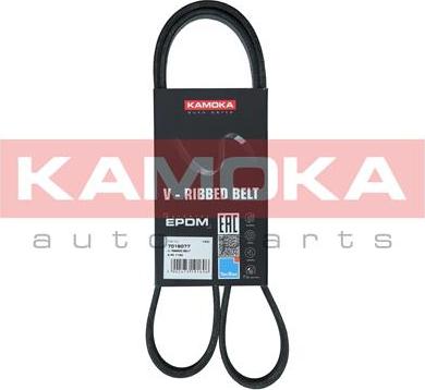 Kamoka 7016077 - Поликлиновой ремень autospares.lv