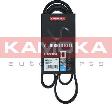 Kamoka 7016147 - Поликлиновой ремень autospares.lv