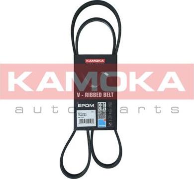 Kamoka 7016104 - Поликлиновой ремень autospares.lv