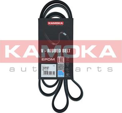 Kamoka 7016183 - Поликлиновой ремень autospares.lv