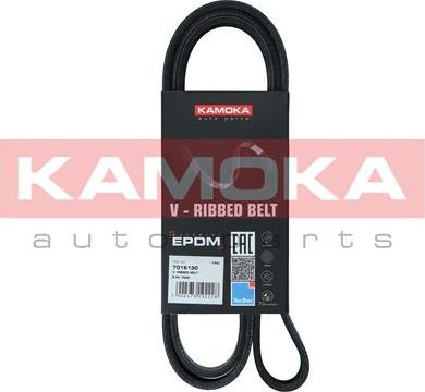 Kamoka 7016130 - Поликлиновой ремень autospares.lv