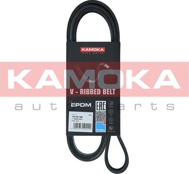 Kamoka 7016132 - Поликлиновой ремень autospares.lv