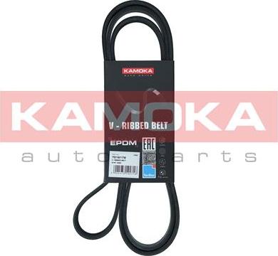 Kamoka 7016179 - Поликлиновой ремень autospares.lv