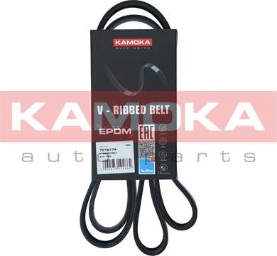 Kamoka 7016174 - Поликлиновой ремень autospares.lv