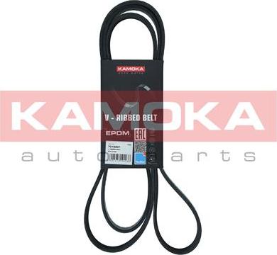 Kamoka 7016201 - Поликлиновой ремень autospares.lv