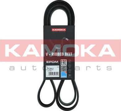 Kamoka 7016217 - Поликлиновой ремень autospares.lv