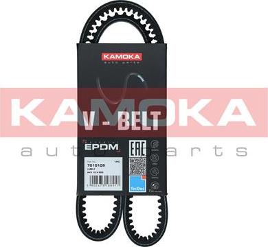 Kamoka 7010109 - Клиновой ремень, поперечные рёбра autospares.lv