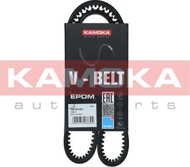 Kamoka 7010107 - Клиновой ремень, поперечные рёбра autospares.lv