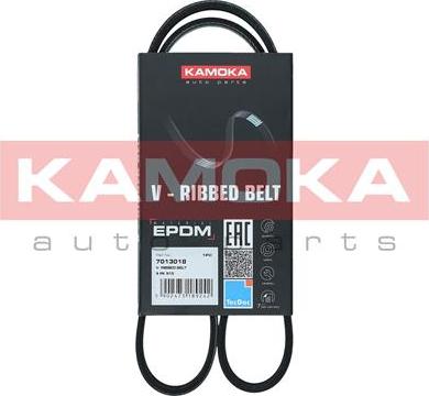 Kamoka 7013018 - Поликлиновой ремень autospares.lv